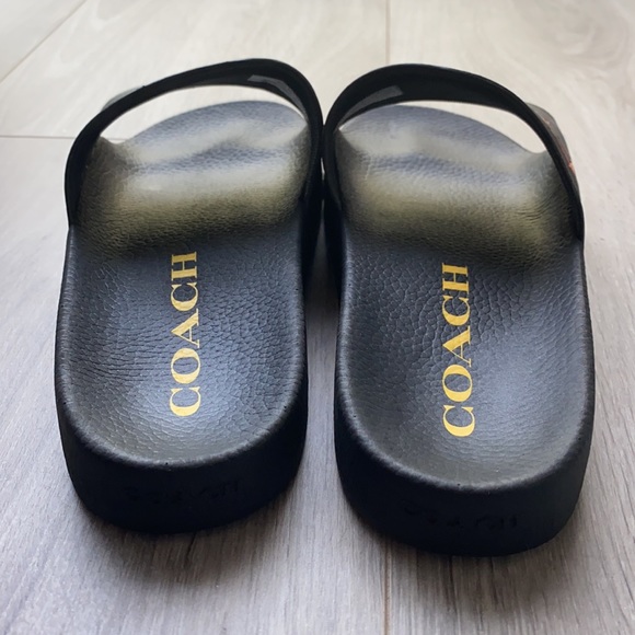 NWT Men’s Coach X Jean Michel Basquiat Famous Slides 8 - Picture 6 of 11